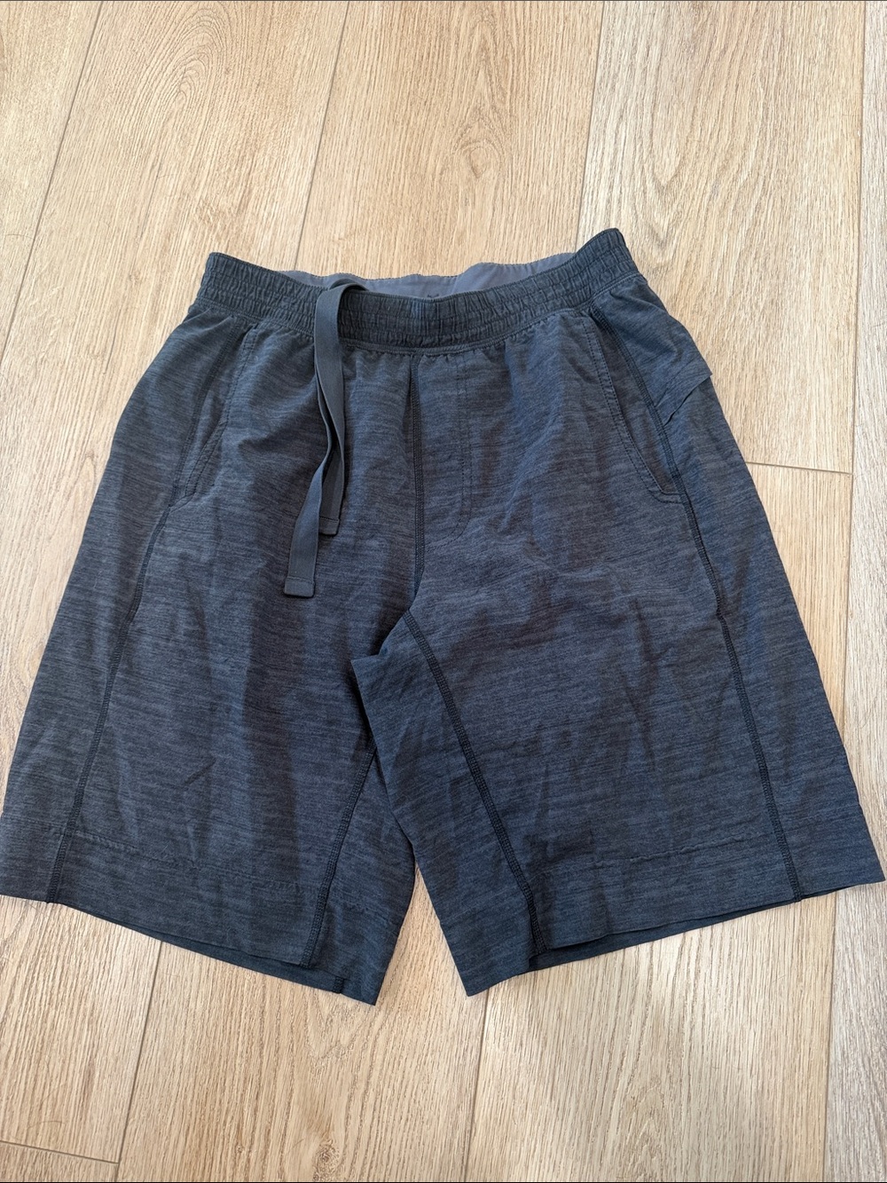 lululemon athletica Men's Dark Gray Performance Drawstring Shorts